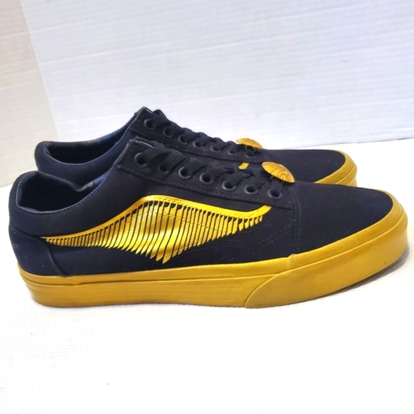 Vans Old Skool X Harry Potter Golden Snitch Sneaker Unisex - Picture 4 of 11